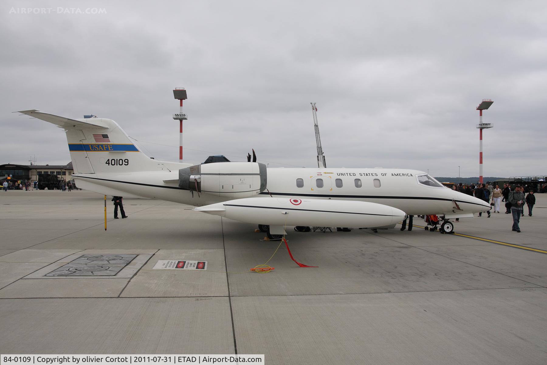 84-0109, 1984 Gates Learjet C-21A C/N 35A-555, Spangdalhem open door day 2011
