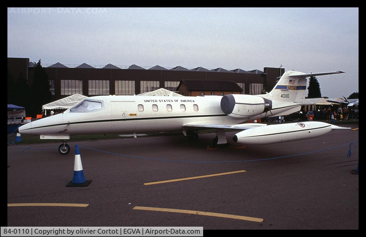 84-0110, 1984 Gates Learjet C-21A C/N 35A-556, RIAT 2002