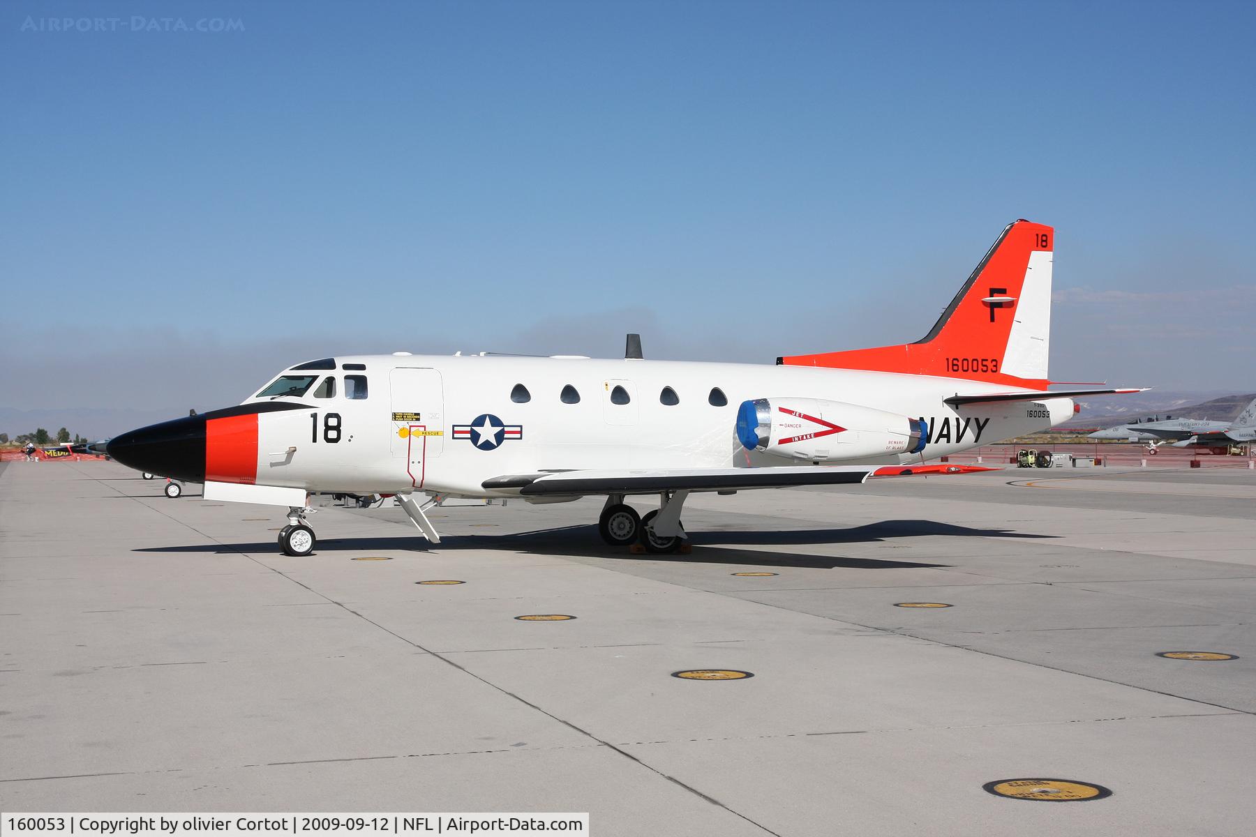 160053, North American Rockwell CT-39G (N-265) Sabreliner C/N 306-104, Fallon airshow 2009