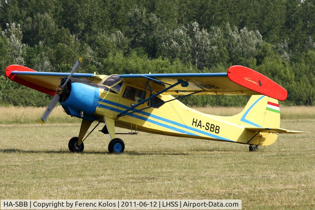 HA-SBB, 1967 PZL-Okecie PZL-101A Gawron C/N 107200, Szandaszöllös