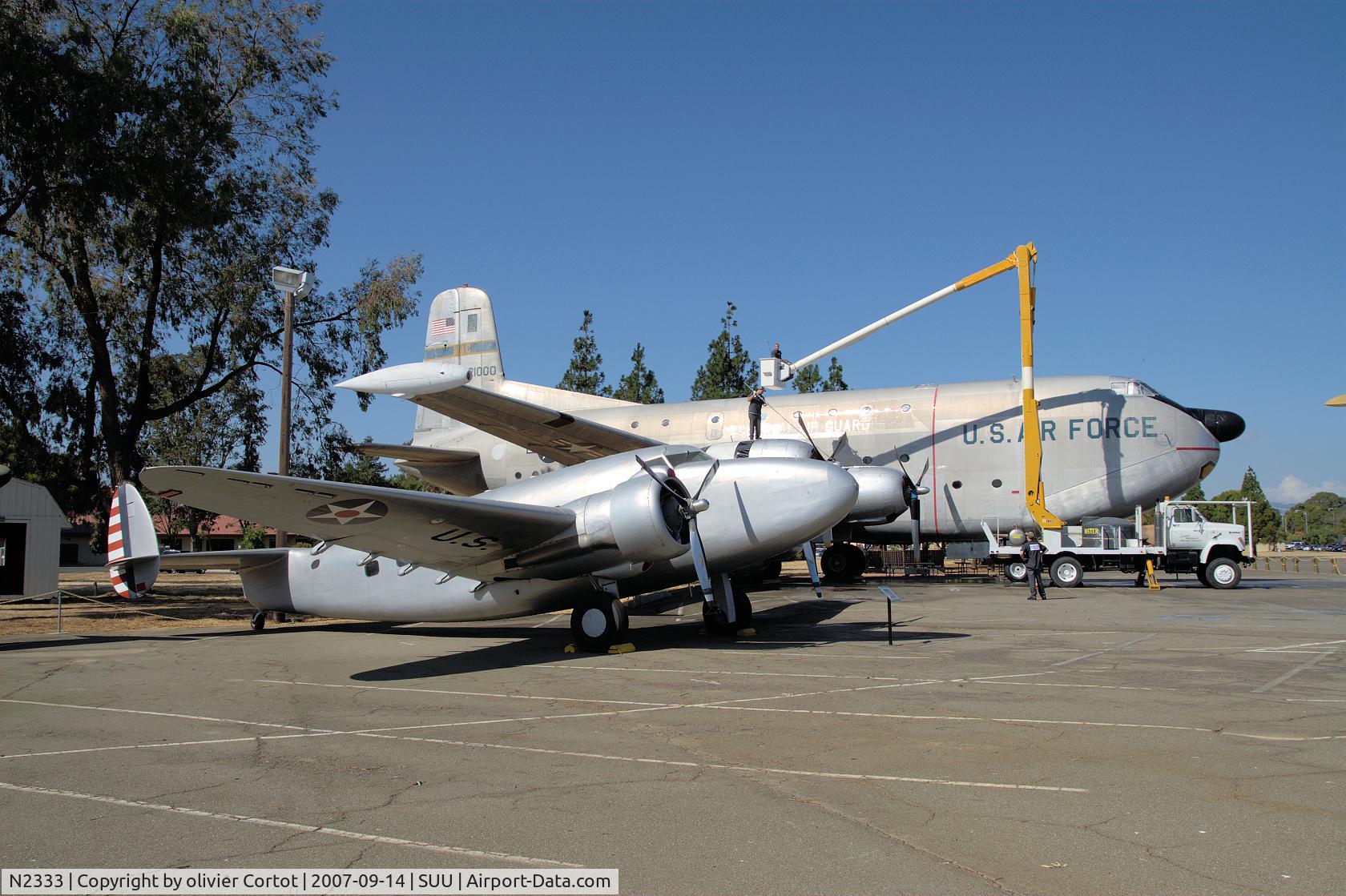 N2333, 1941 Lockheed 18-56 Lodestar C/N 2089, Travis AFB museum
