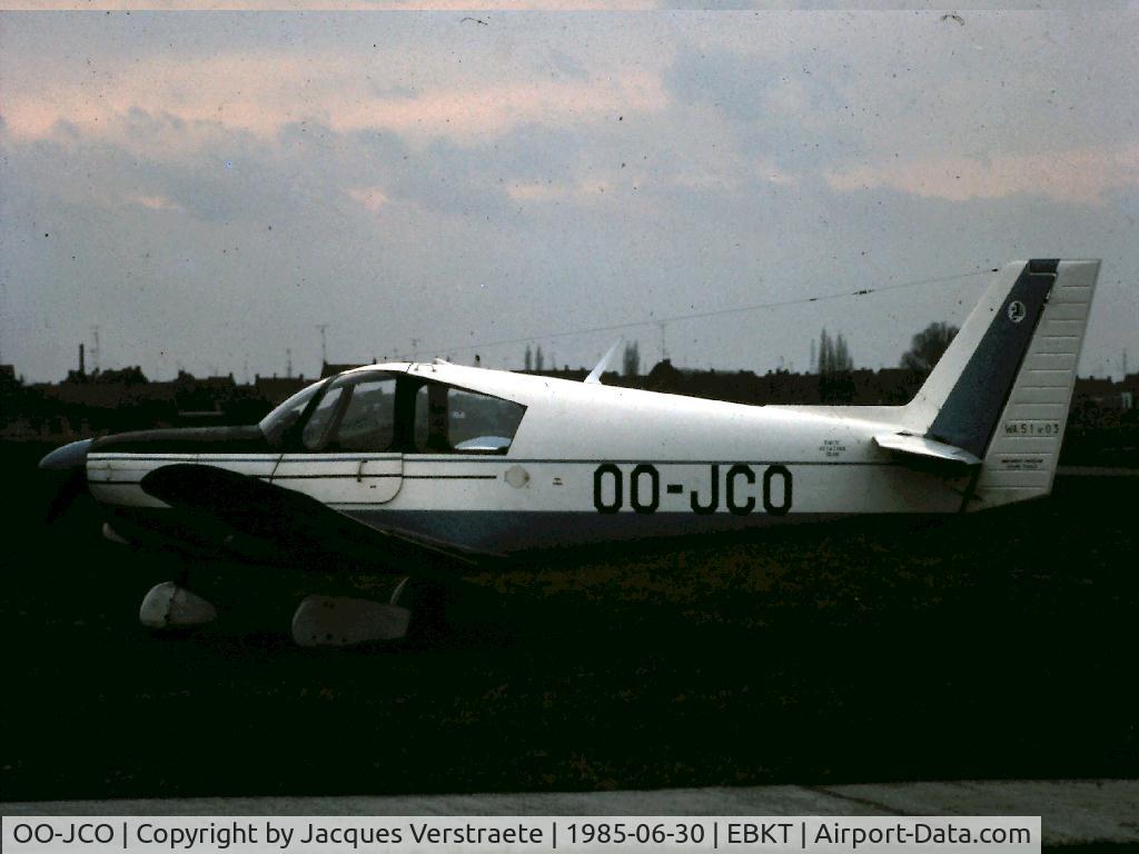 OO-JCO, Wassmer WA-51 Pacific C/N 03, crashed at Bissegem