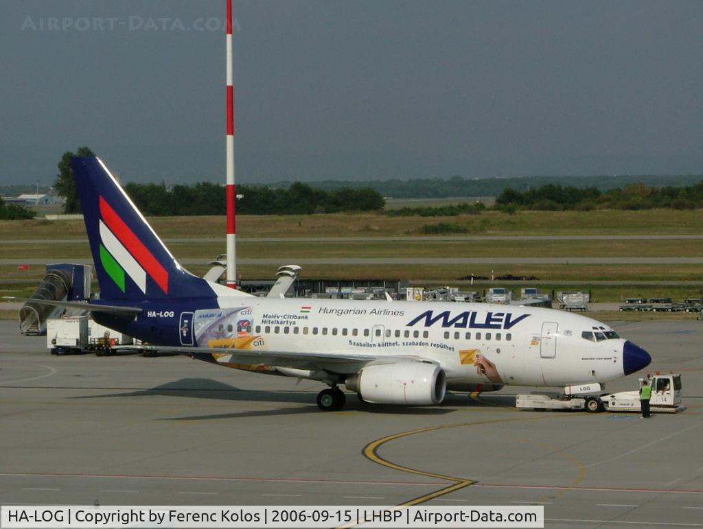 HA-LOG, 2004 Boeing 737-6Q8 C/N 28261, Ferihegy