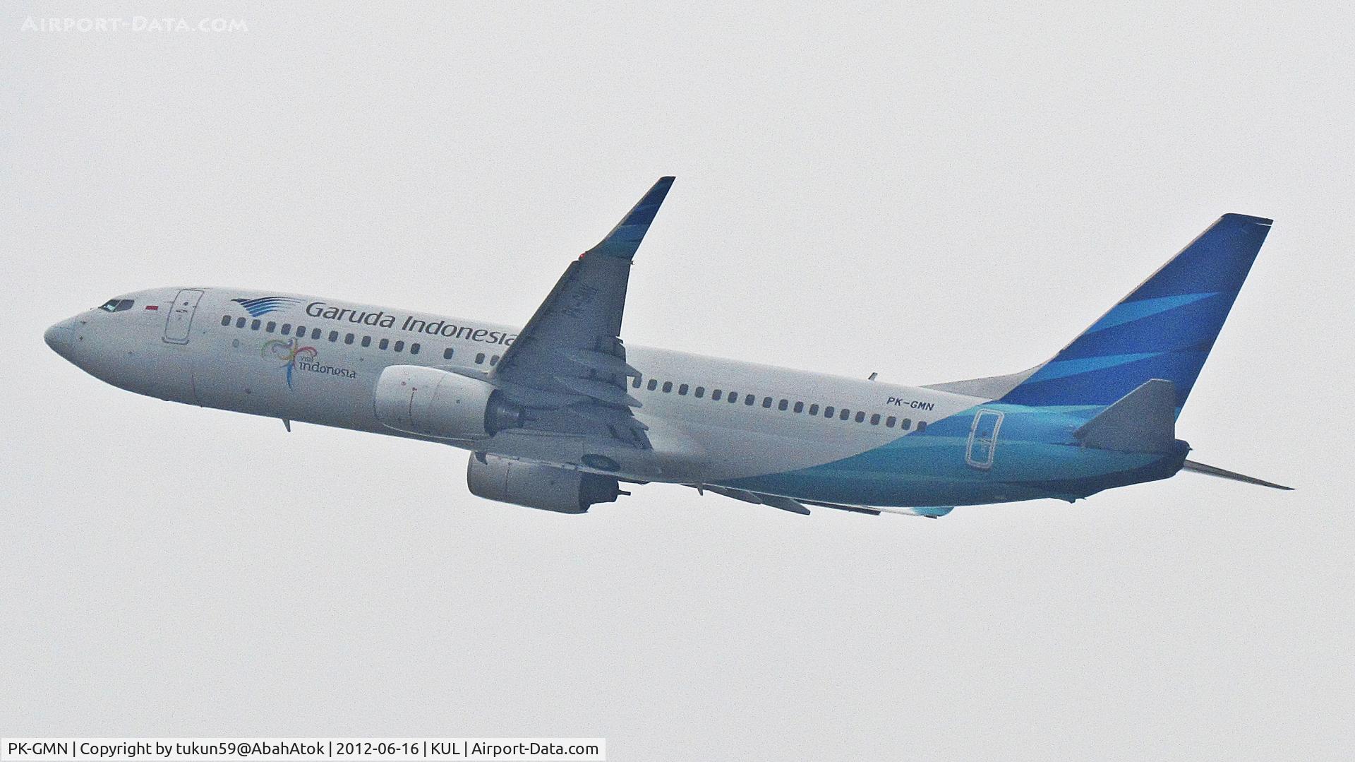 PK-GMN, 2010 Boeing 737-8U3 C/N 30146, Garuda Indonesia