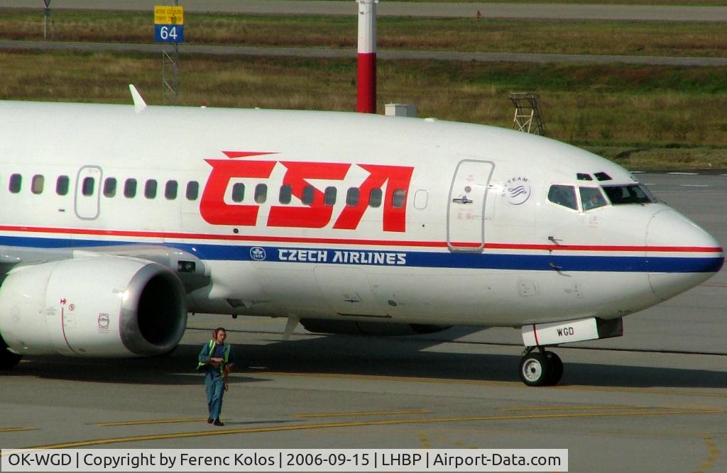 OK-WGD, 1991 Boeing 737-59D C/N 25065, Ferihegy