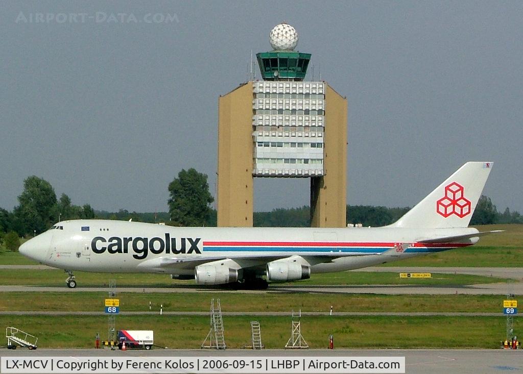 LX-MCV, 1998 Boeing 747-4R7F/SCD C/N 29729, Ferihegy