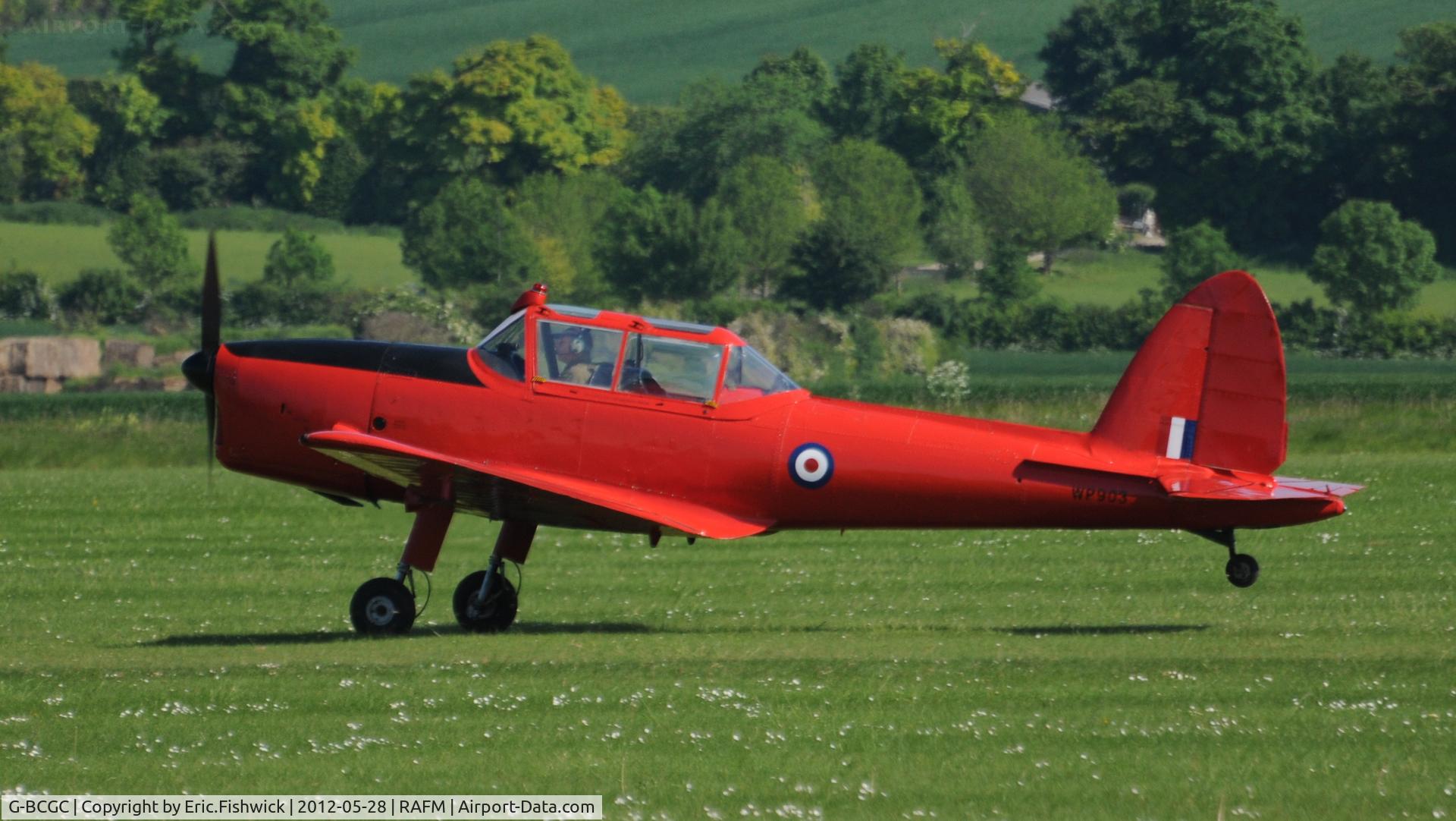 G-BCGC, 1952 De Havilland DHC-1 Chipmunk T.10 C/N C1/0776, 1. WP903 departing IWM Duxford Jubilee Airshow, May 2012.