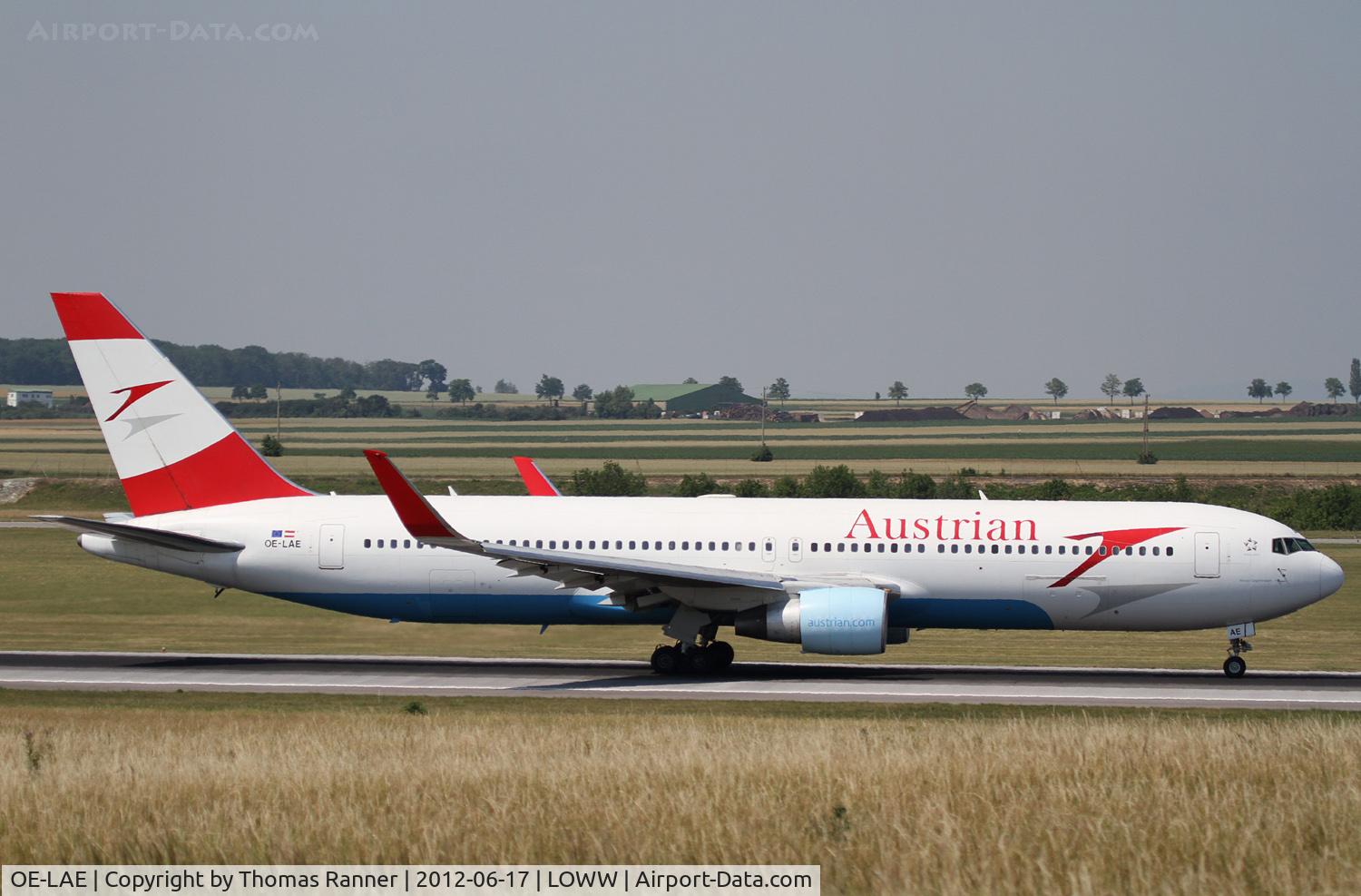 OE-LAE, 2000 Boeing 767-3Z9/ER C/N 30383, Austrian Airlines Boeing 767
