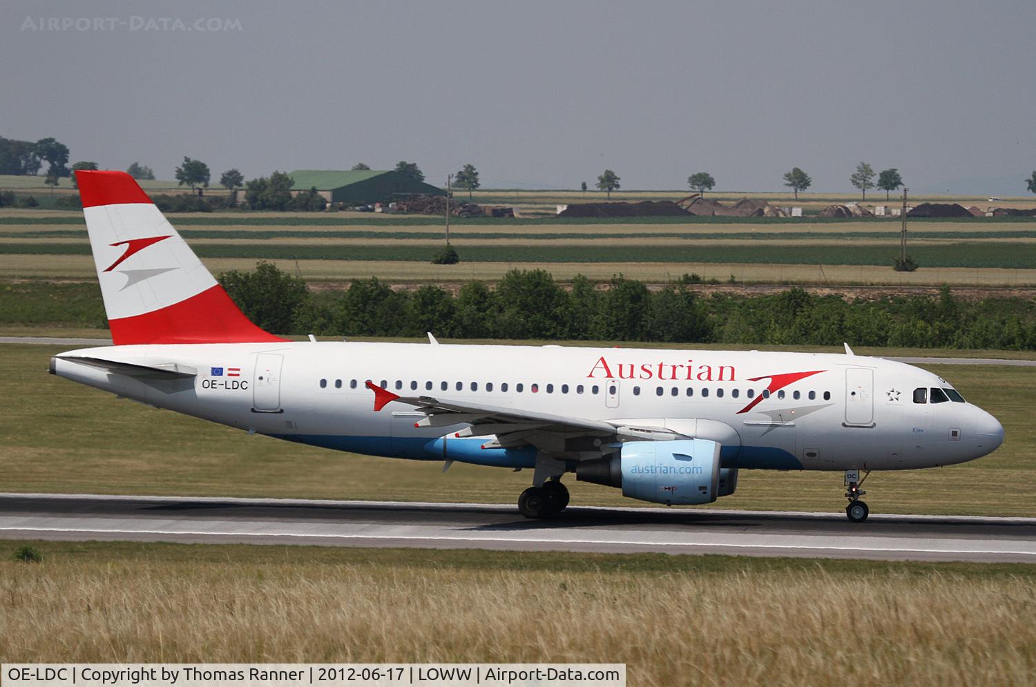 OE-LDC, 2004 Airbus A319-112 C/N 2262, Austrian Airlines Airbus A320