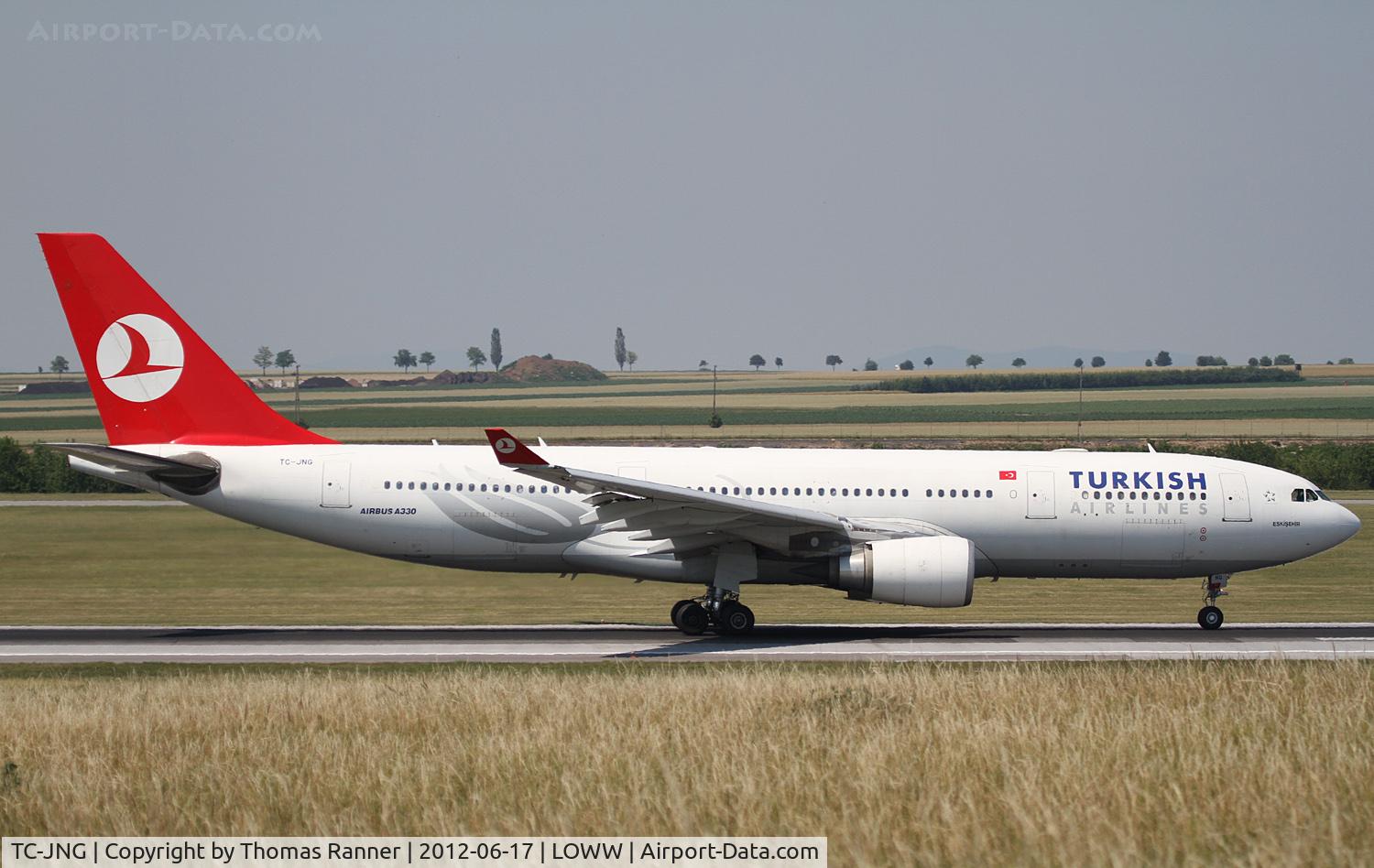 TC-JNG, 2002 Airbus A330-202 C/N 504, Turkish Airlines Airbus A330