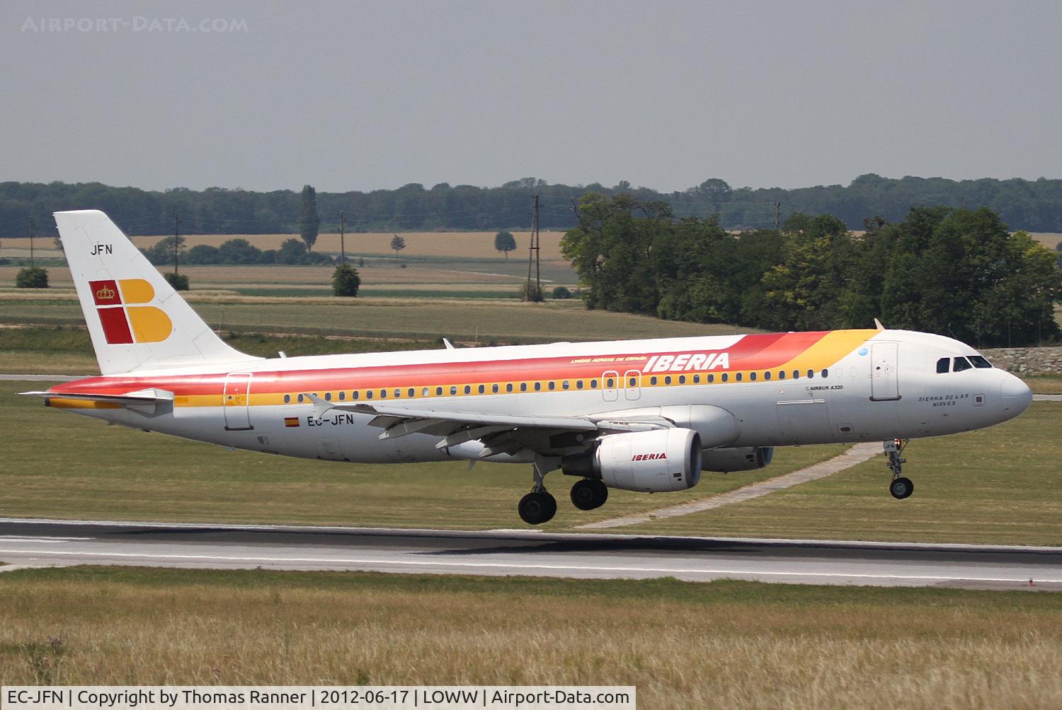 EC-JFN, 2005 Airbus A320-214 C/N 2391, Iberia Airbus A320