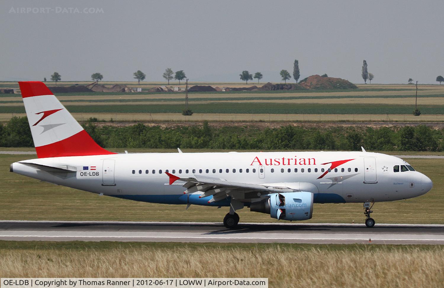 OE-LDB, 2004 Airbus A319-112 C/N 2174, Austrian Airlines Airbus A319