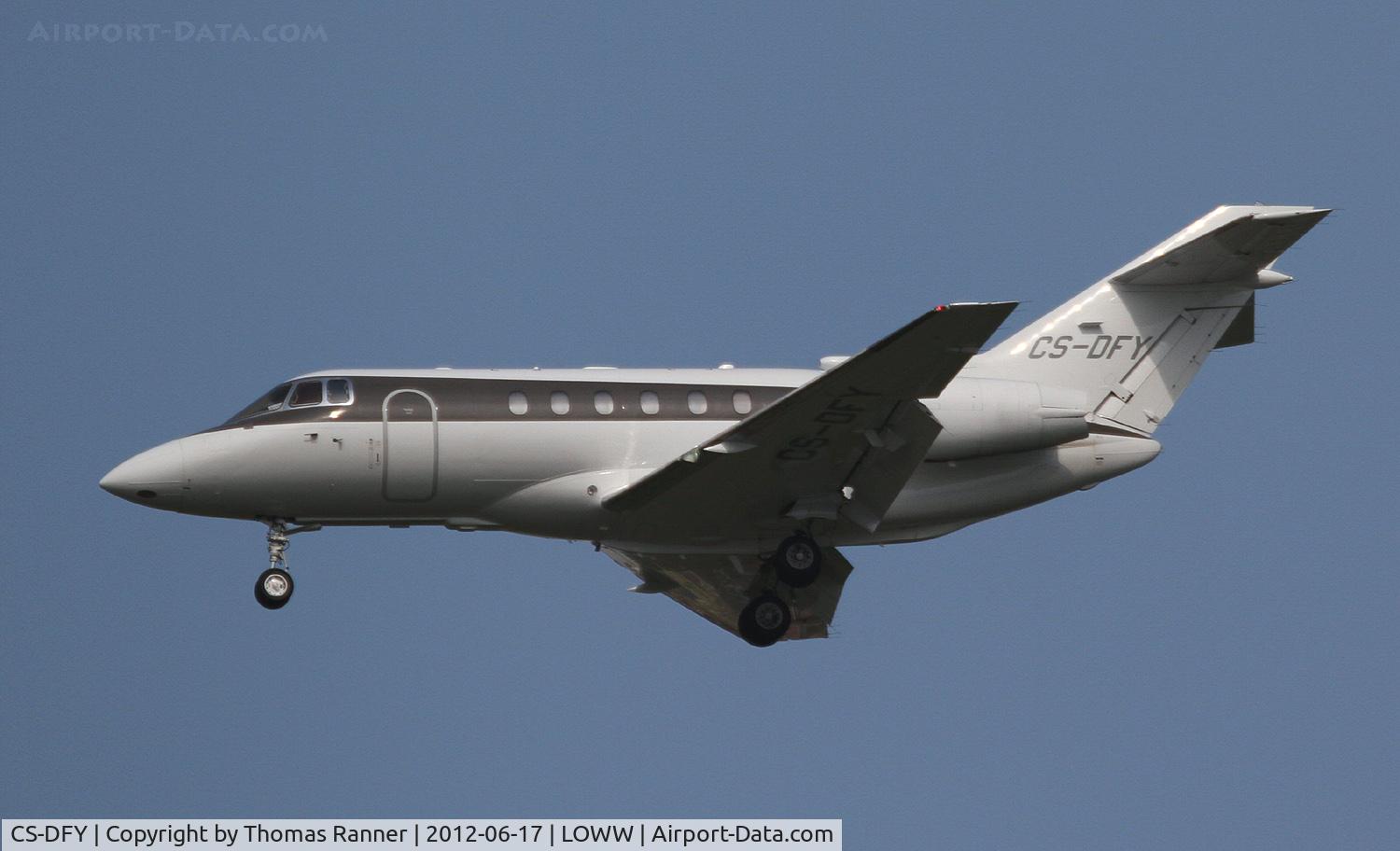 CS-DFY, 2003 Raytheon Hawker 800XP C/N 258663, Netjets Europe Hawker 800