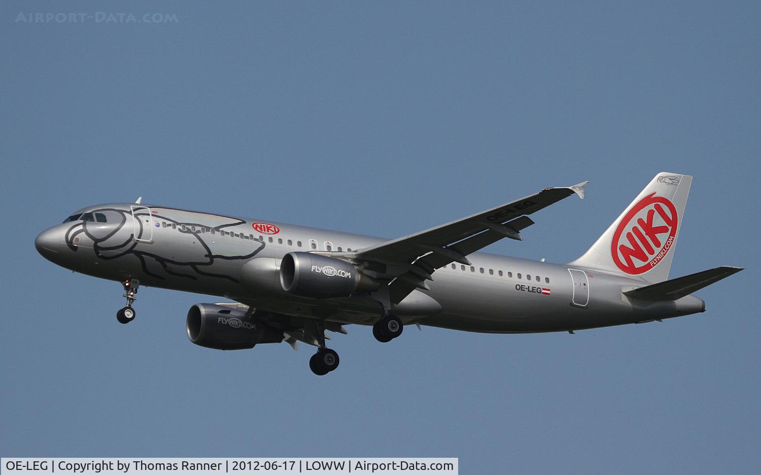 OE-LEG, 2010 Airbus A320-214 C/N 4581, Niki Airbus A320