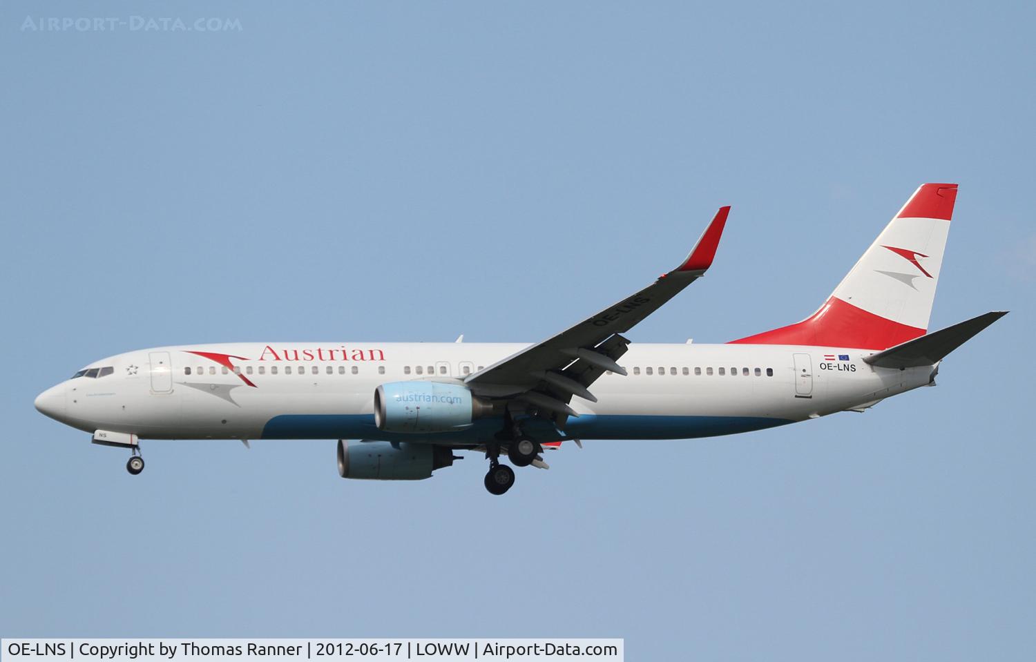 OE-LNS, 2005 Boeing 737-8Z9 C/N 34262, Austrian Airlines Boeing 737
