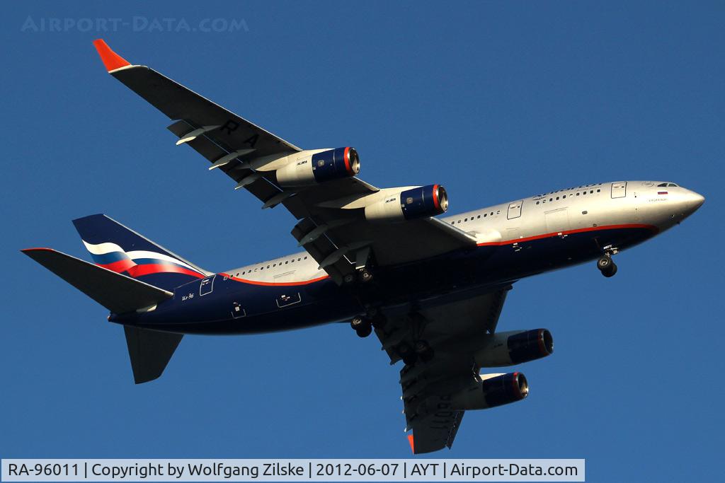 RA-96011, 1994 Ilyushin Il-96-300 C/N 74393201008, visitor