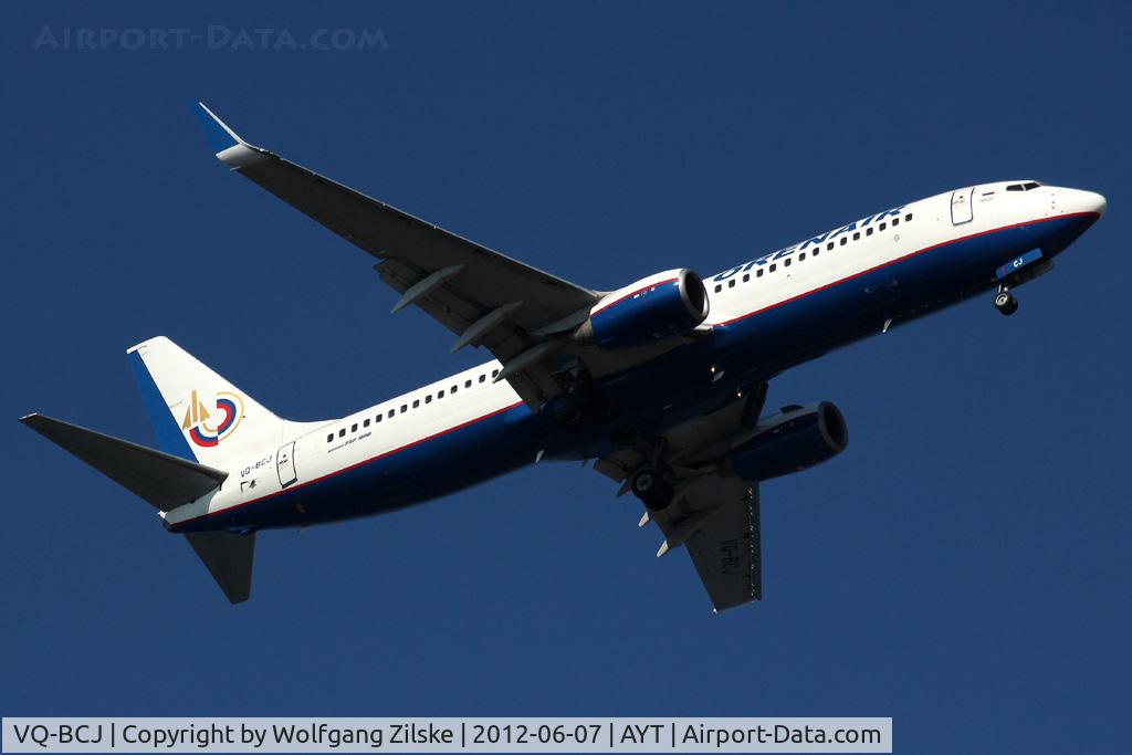 VQ-BCJ, 2001 Boeing 737-8AS C/N 29932, visitor
