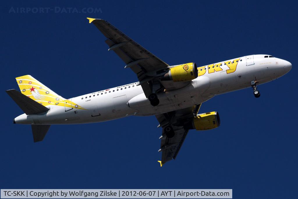 TC-SKK, 1990 Airbus A320-211 C/N 148, visitor