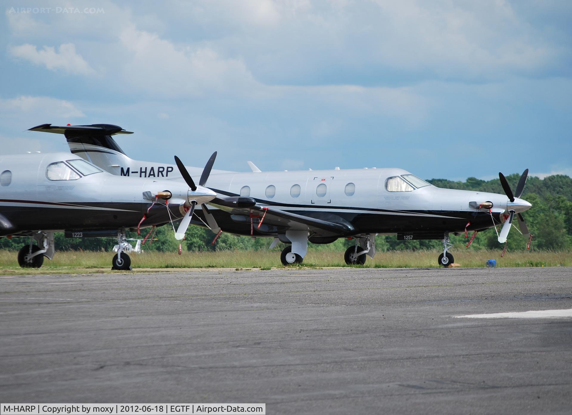 M-HARP, 2011 Pilatus PC-12/47E C/N 1257, Pilatus PC-12/47E at Fairoaks