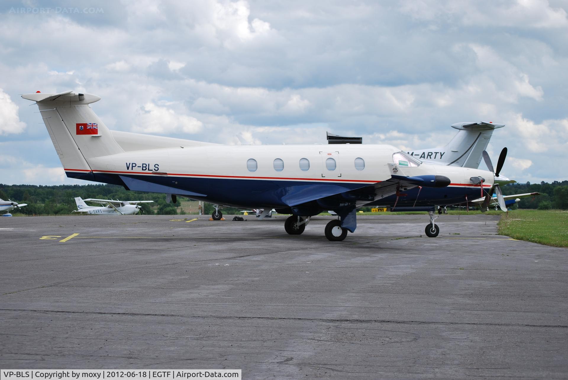 VP-BLS, 1997 Pilatus PC-12/45 C/N 176, Pilatus PC12/45 at Fairoaks