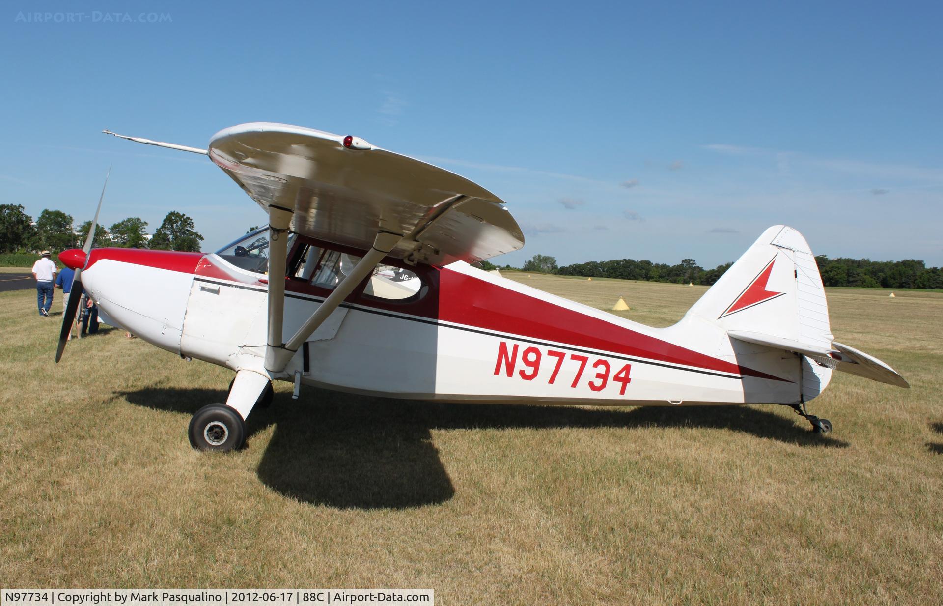 N97734, 1946 Stinson 108 Voyager C/N 108-734, Stinson 108