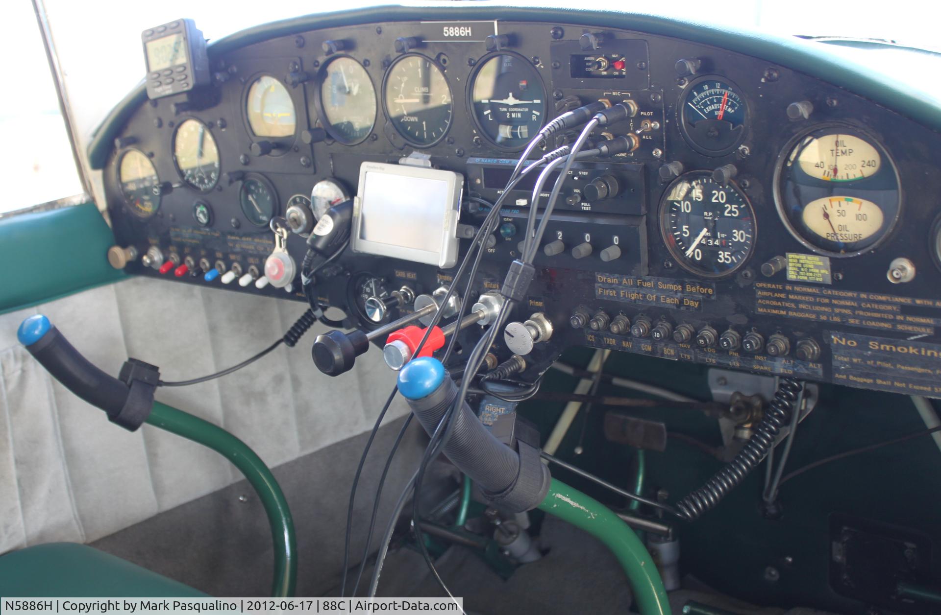 N5886H, 1949 Piper PA-16 Clipper C/N 16-503, Piper PA-16