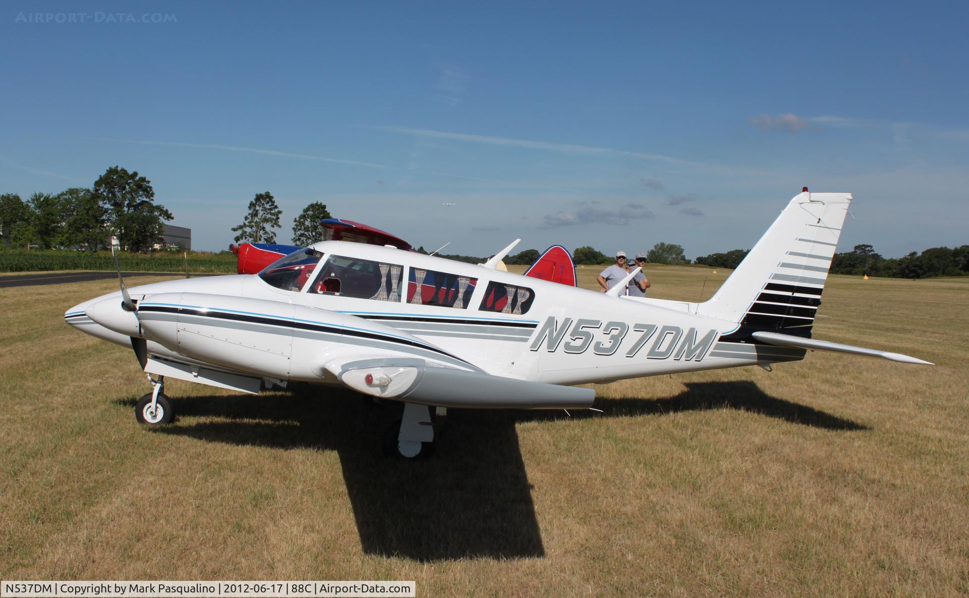 N537DM, 1969 Piper PA-30 Twin Comanche Twin Comanche C/N 30-1863, Piper PA-30