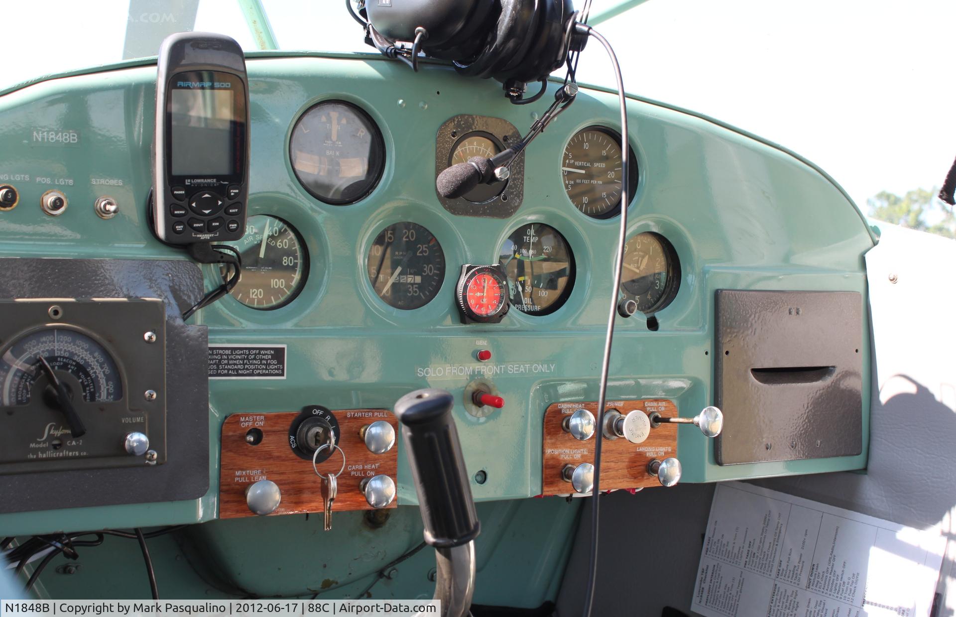 N1848B, Luscombe T-8F Silvaire C/N 6275, Luscombe T-8F
