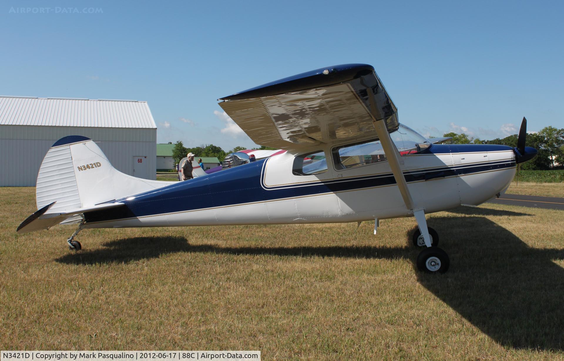 N3421D, 1955 Cessna 170B C/N 26964, Cessna 170B