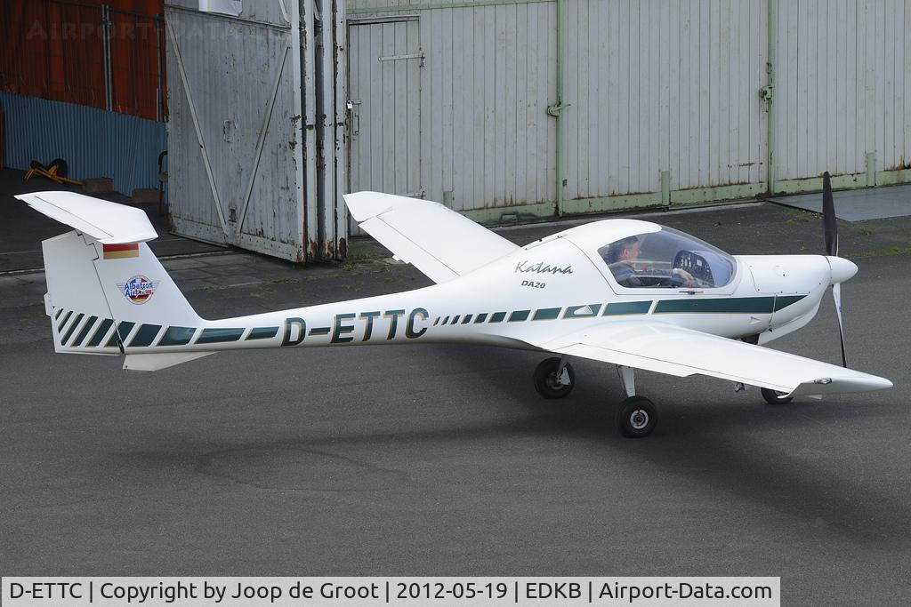 D-ETTC, Diamond DA-20A-1 Katana C/N 10161, Flugschule Albatros Air