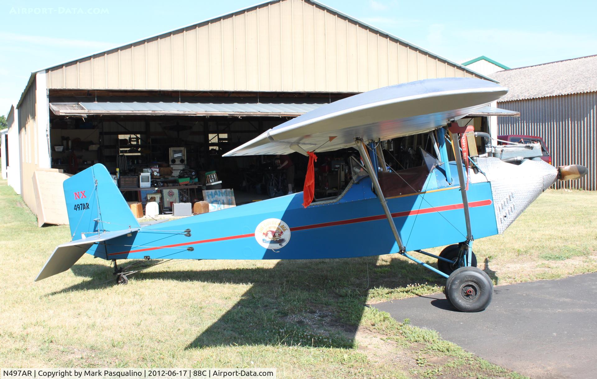 N497AR, 1999 Pietenpol Air Camper C/N LCF2, Pietenpol