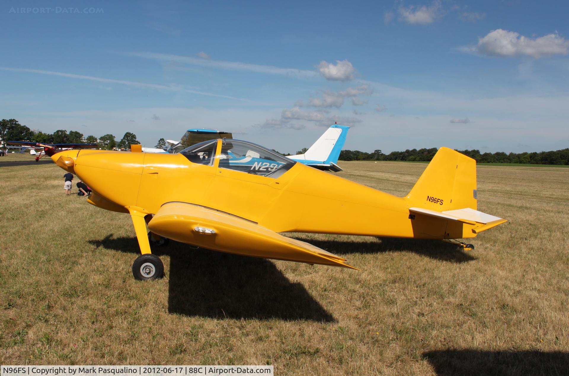 N96FS, 2008 Vans RV-6 C/N 21585, Vans RV-6