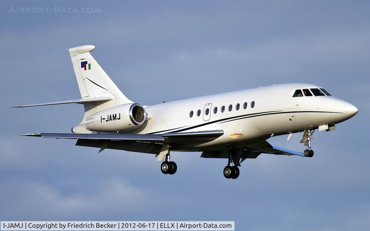 I-JAMJ, 2007 Dassault Falcon 2000EX C/N 108, on final RW24