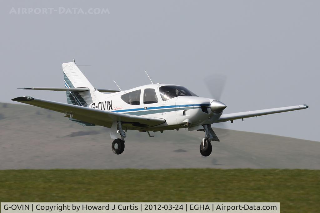 G-OVIN, 1976 Rockwell International 112TC Commander Commander C/N 13090, Privately owned.