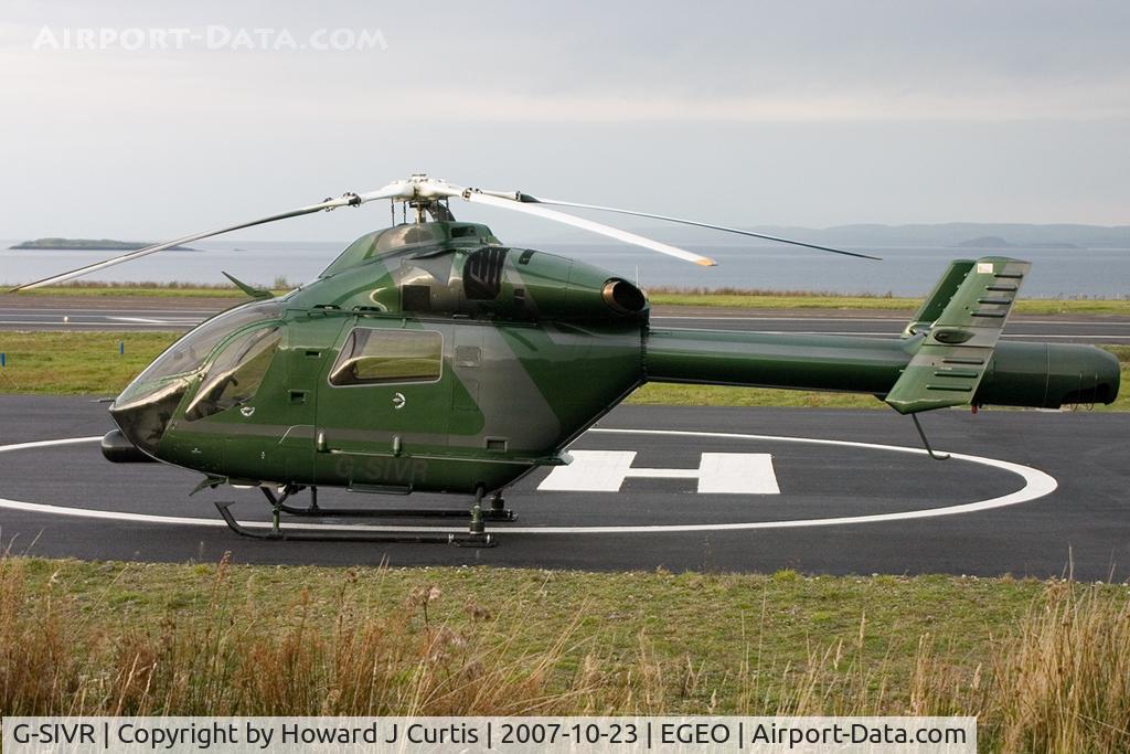 G-SIVR, 2002 MD Helicopters MD-900 Explorer C/N 900-00102, Privately owned.