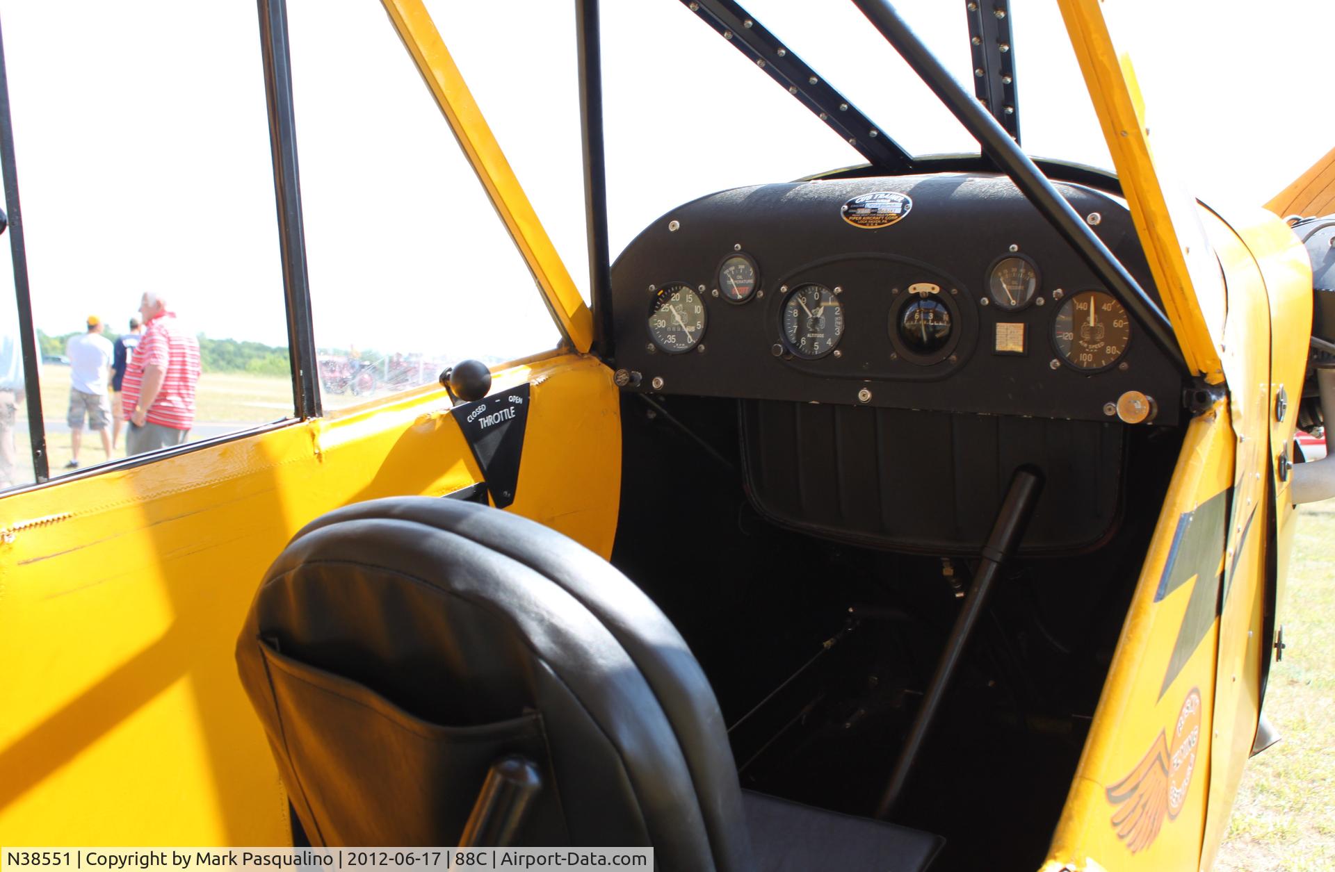 N38551, 1941 Piper J3L-65 Cub Cub C/N 7118, Piper J3L-65
