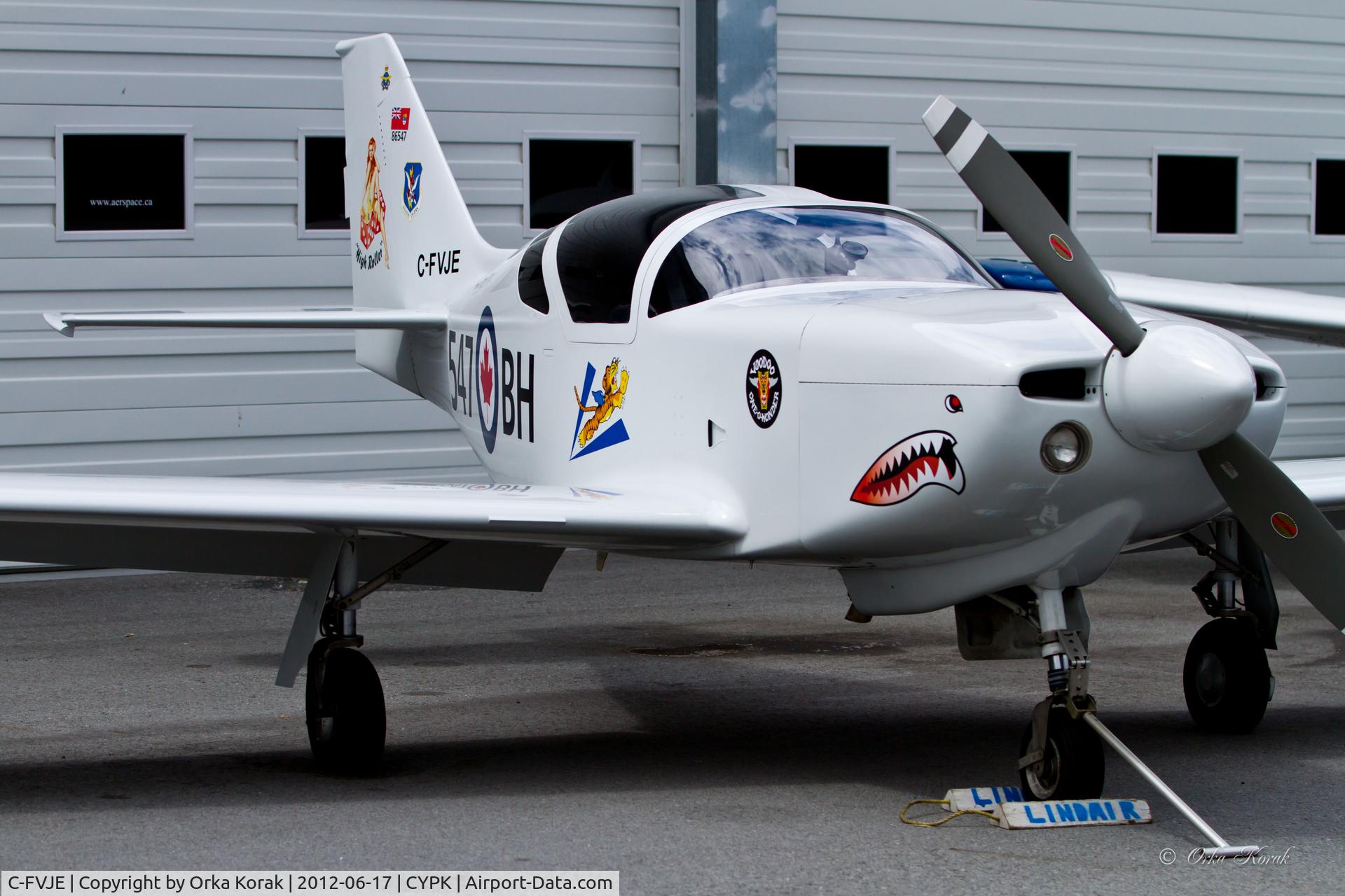 C-FVJE, 1987 Stoddard-Hamilton Glasair SH-2R C/N 547, Seen at PYK Airport