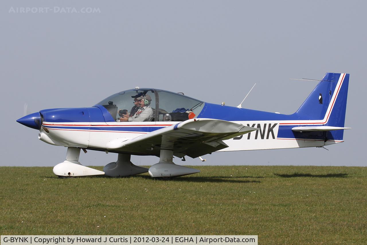 G-BYNK, 1999 Robin HR-200-160 C/N 338, Privately owned.