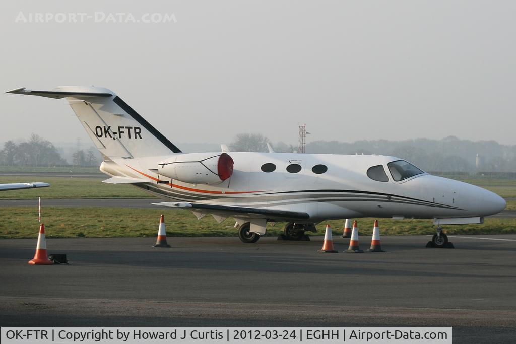 OK-FTR, 2008 Cessna 510 Citation Mustang Citation Mustang C/N 510-0053, Parked on the Signature apron.