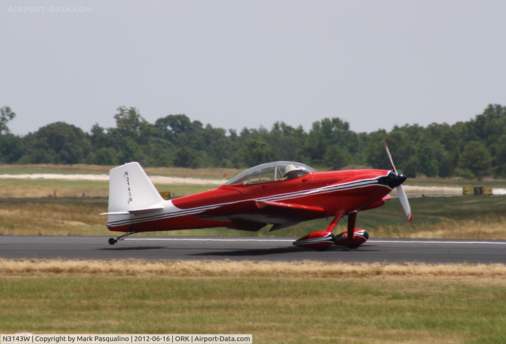 N3143W, 1991 Vans RV-4 C/N 1920, Vans RV-4