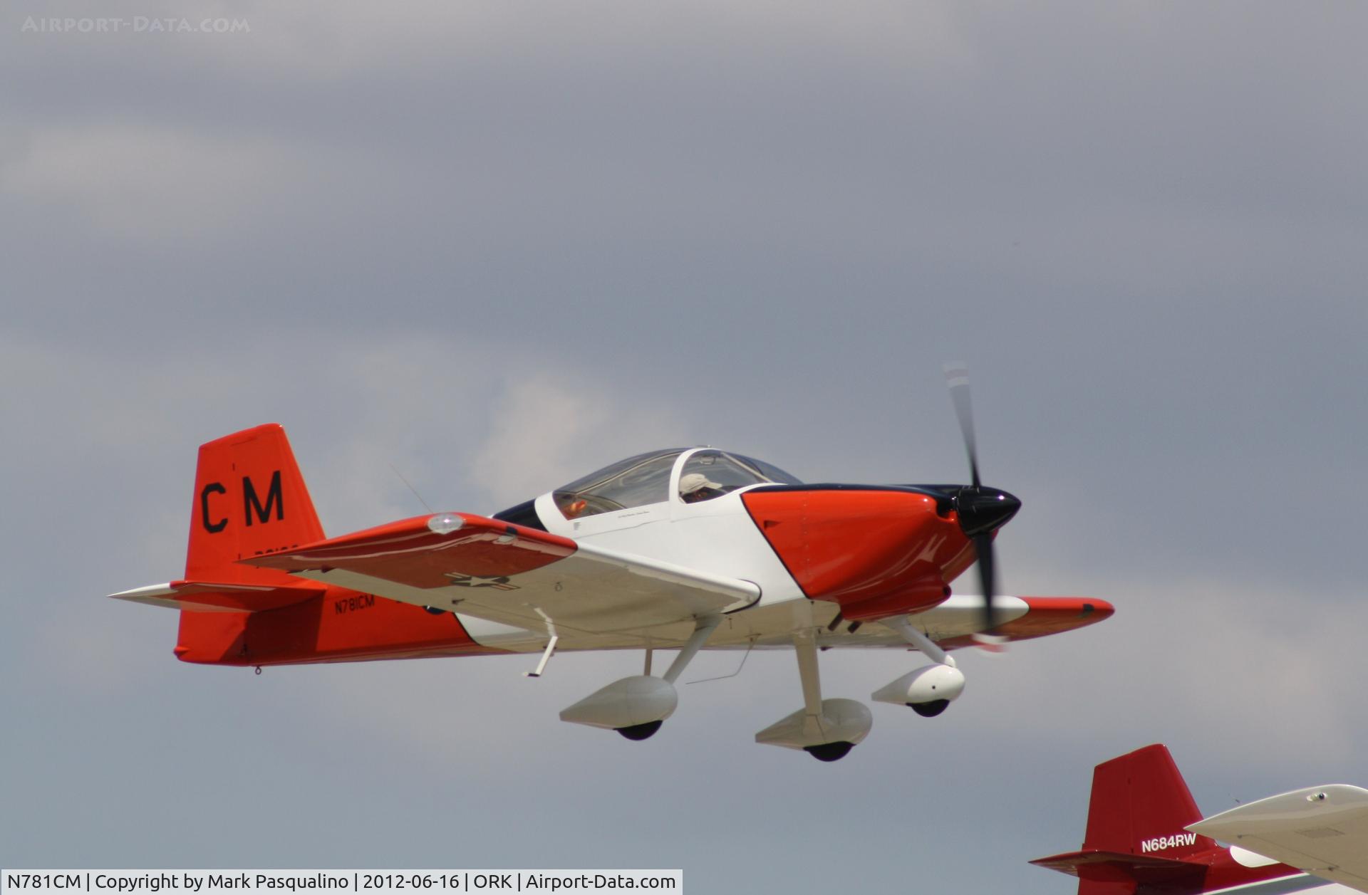 N781CM, 2008 Vans RV-7A C/N 72183, Vans RV-7A