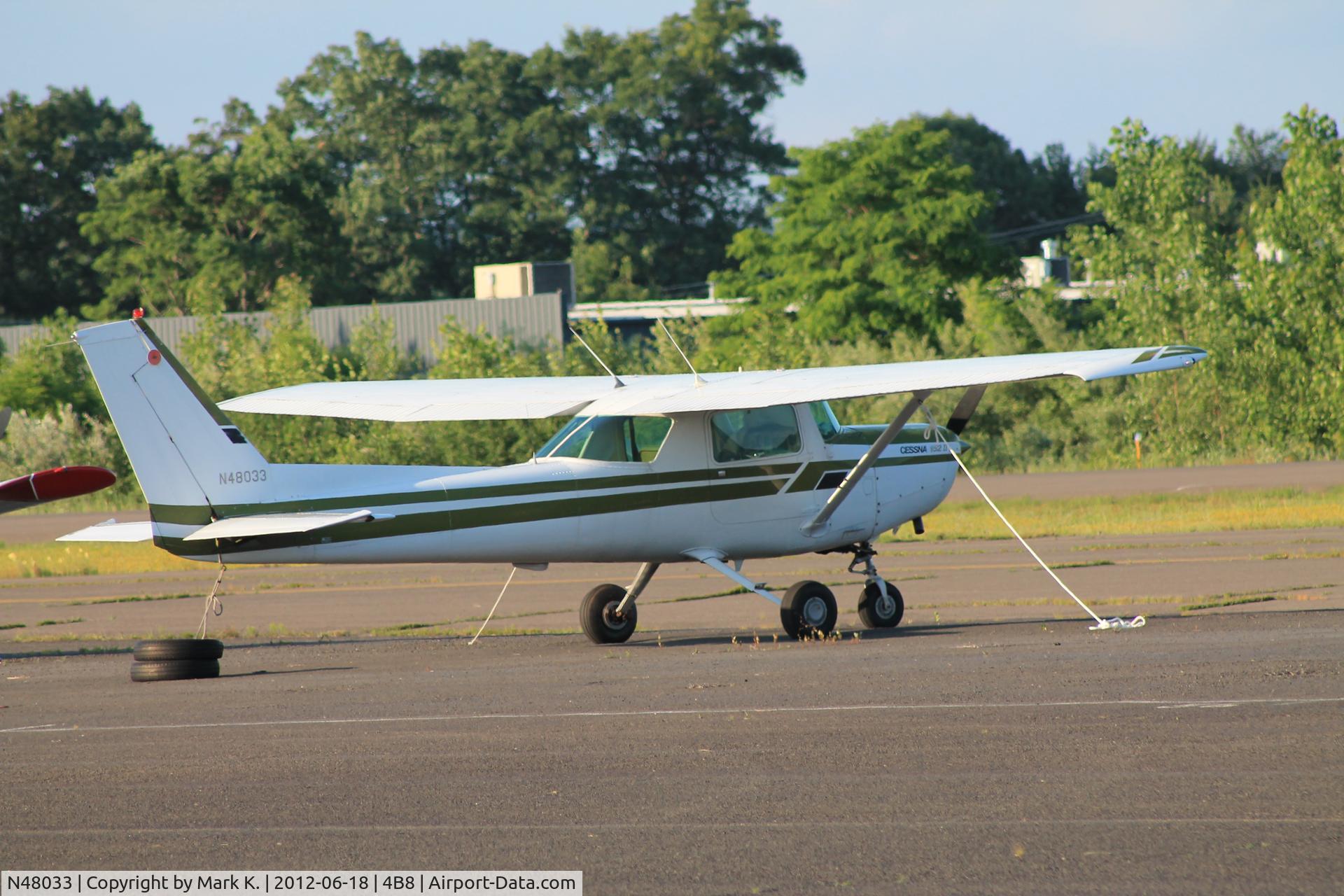 N48033, 1979 Cessna 152 C/N 15283271, N48033 parked at Robertson.