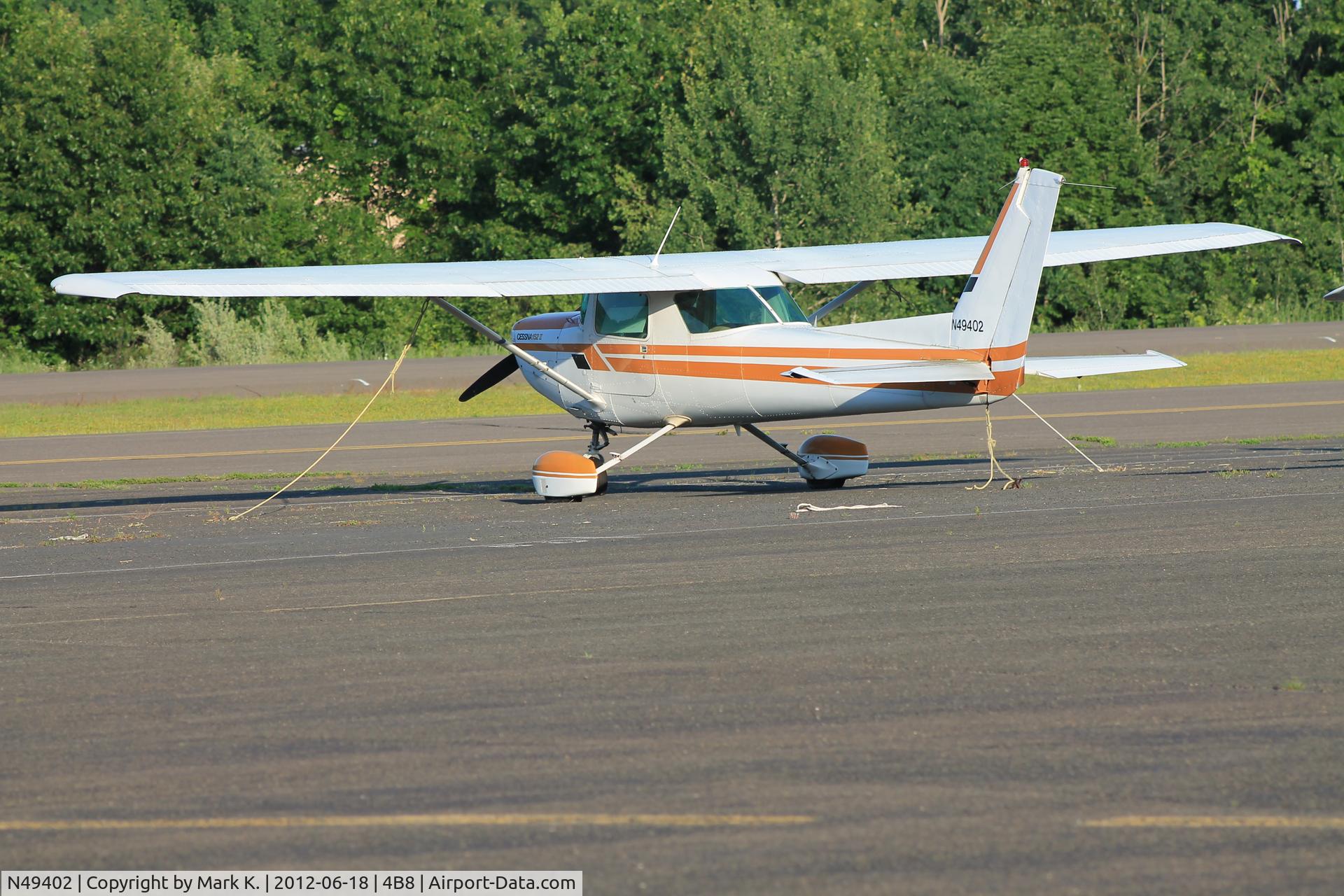 N49402, 1979 Cessna 152 C/N 15283454, N49402 parked at Robertson.