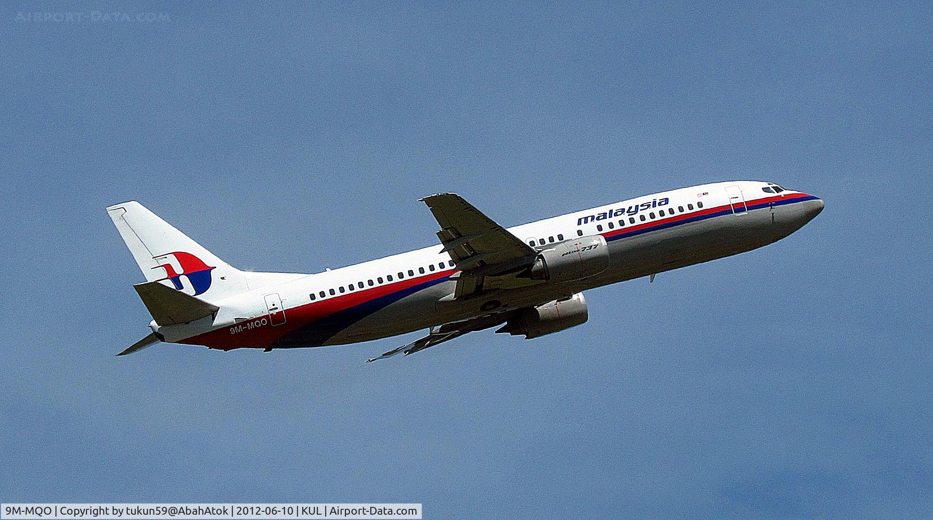 9M-MQO, 1997 Boeing 737-4H6 C/N 27674, Malaysia Airlines