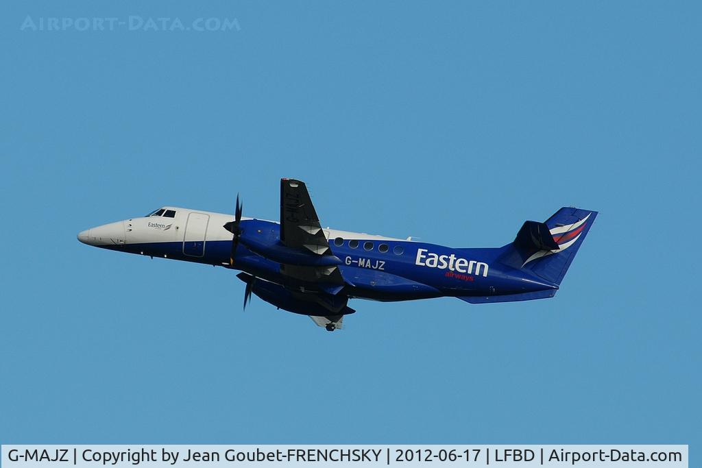 G-MAJZ, 1997 British Aerospace Jetstream 41 C/N 41100, EASTERN take off 05 to Dijon