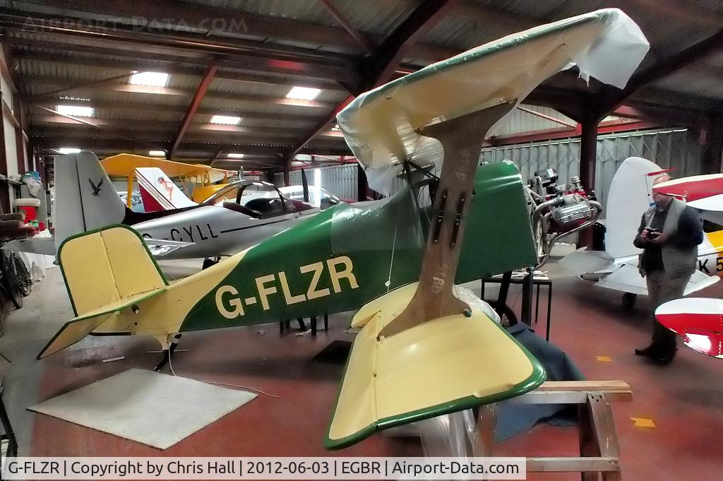 G-FLZR, 2001 Staaken Z-21 Flitzer C/N PFA 223-13219, at Breighton Aerodrome, North Yorkshire