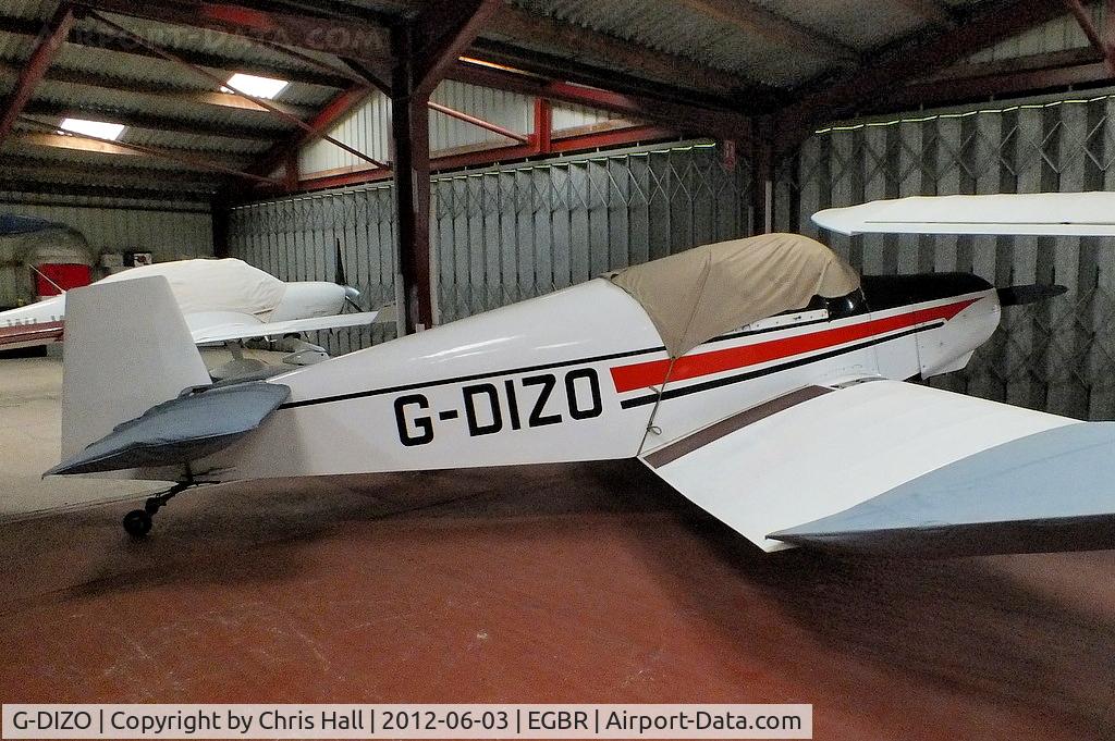 G-DIZO, 1965 Jodel D-120 Paris-Nice C/N 326, at Breighton Aerodrome, North Yorkshire
