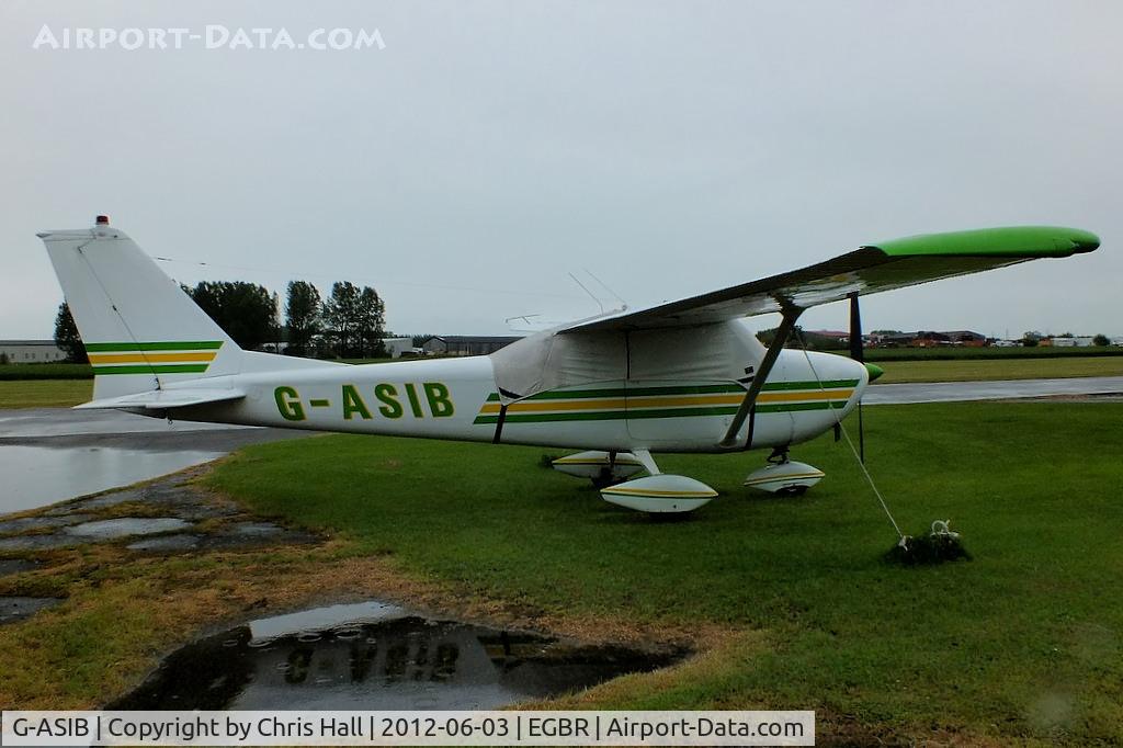 G-ASIB, 1963 Reims Cessna F172D C/N 0006, at Breighton Aerodrome, North Yorkshire