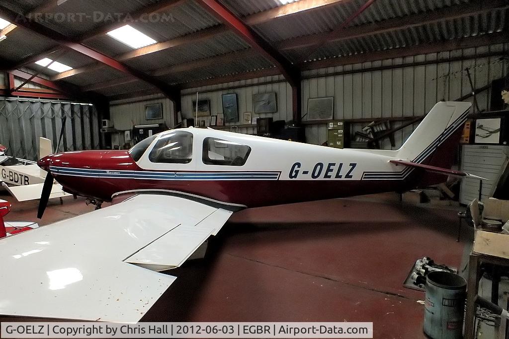 G-OELZ, 1972 Wassmer WA-52 Europa C/N 66, at Breighton Aerodrome, North Yorkshire