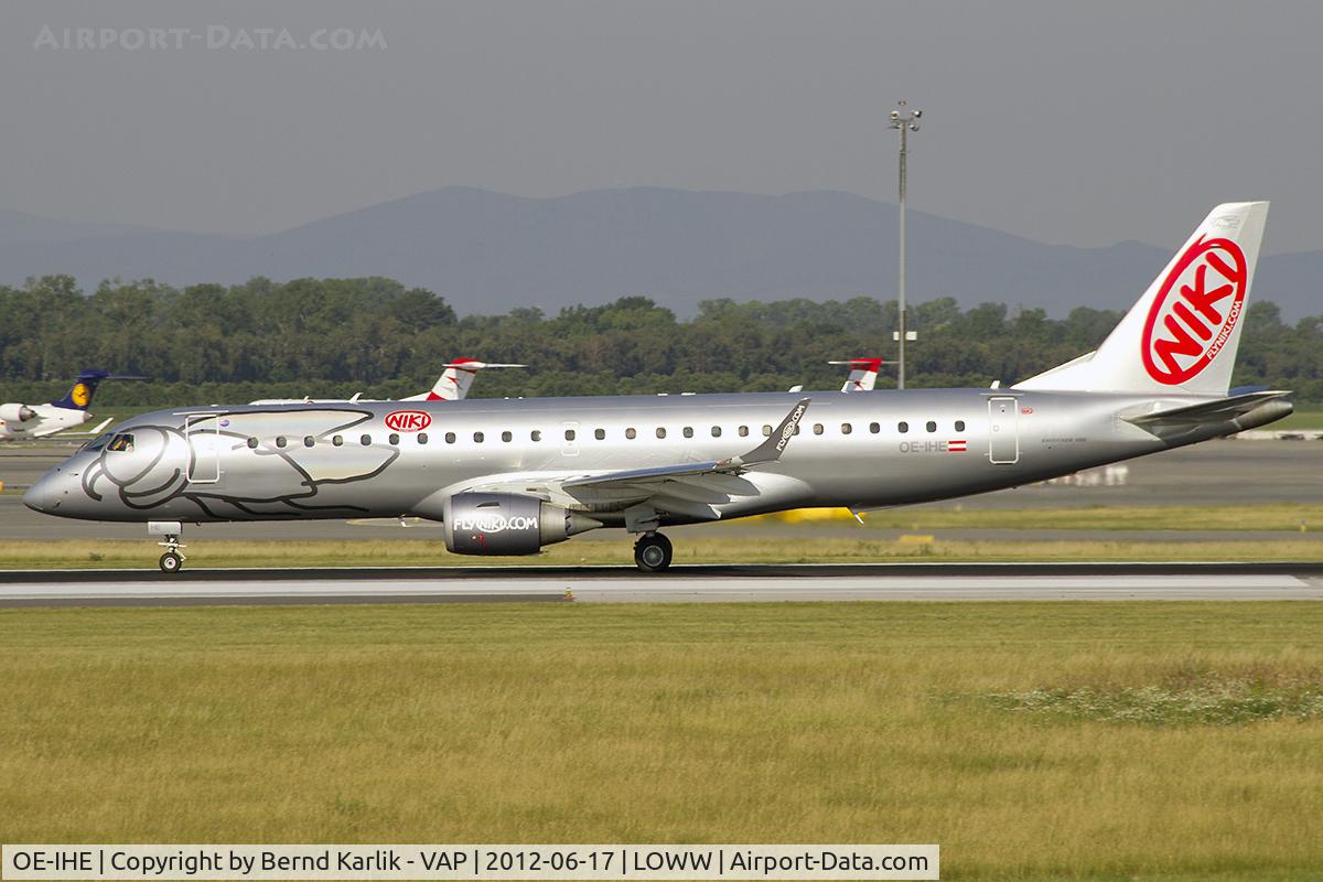 OE-IHE, 2010 Embraer 190LR (ERJ-190-100LR) C/N 19000387, Rwy 16